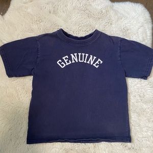 Genuine graphic baby tee